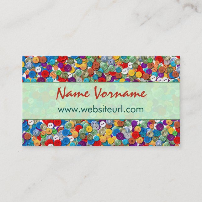 Tarjeta De Visita knöpfe (Anverso)