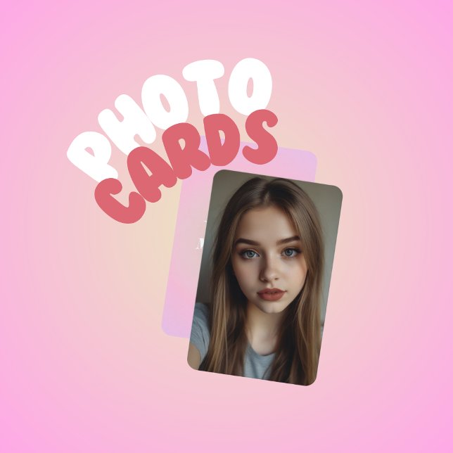 Tarjeta De Visita Kpop Idol Birthday Fancafe Style Photocard Persona (Subido por el creador)