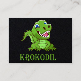 Tarjeta De Visita Krokodil