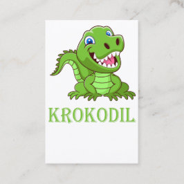 Tarjeta De Visita Krokodil