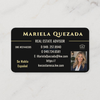 Tarjeta De Visita KWLegacy personalizado Mariela
