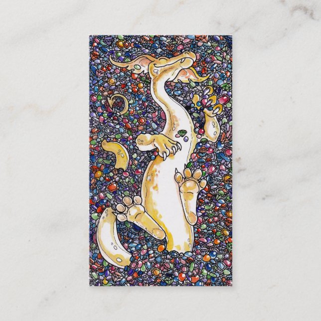 Tarjeta De Visita La acumulación del dragón (Anverso)