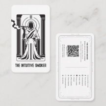 La alta sacerdotisa Tarot Weed Fuma los medios soc