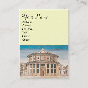 TARJETA DE VISITA LA ARQUITECTURA IDEAL DE LA CIUDAD/RENAISSANCE, EL