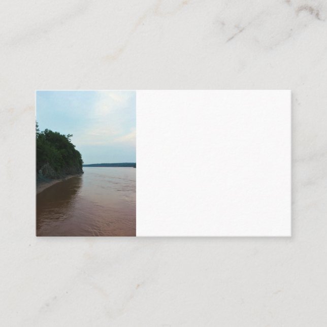 Tarjeta De Visita La bahía de Fundy (Anverso)