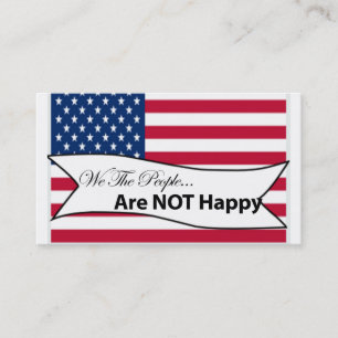 Tarjeta De Visita La bandera del pueblo