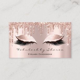Tarjeta De Visita La belleza de los artistas maquilladores azota a l