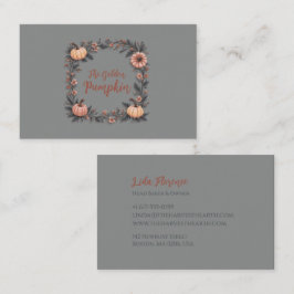 Tarjeta De Visita La Calabaza Dorada