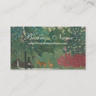 Tarjeta De Visita La Cascada de Henri Rousseau, Arte Antiguo Fino