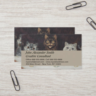 Tarjeta De Visita La Celebración de Soltería del Gato