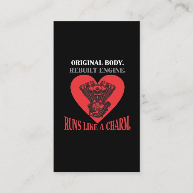 Tarjeta De Visita La Cirugía de Corazón Abierto Obtenga Una Operació (Anverso)