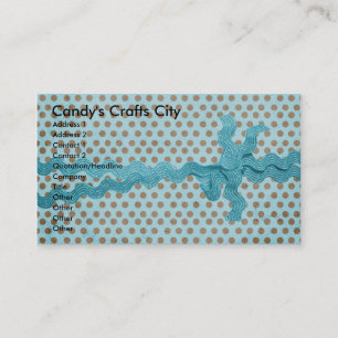 Tarjeta De Visita La ciudad de los artesanos de Candy