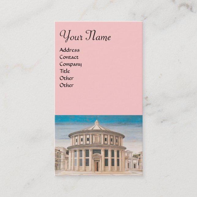 TARJETA DE VISITA LA CIUDAD IDEAL (Anverso)