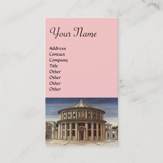 TARJETA DE VISITA LA CIUDAD IDEAL (Anverso)