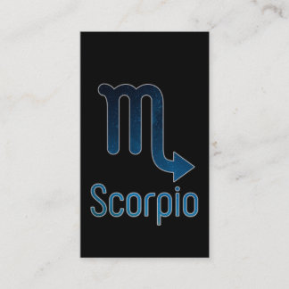 Tarjeta De Visita La constelación de Scorpio - Galaxia