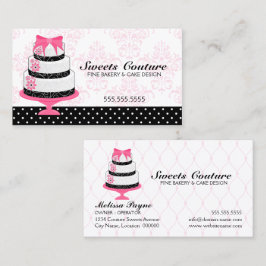 Tarjeta De Visita La costura apelmaza la panadería