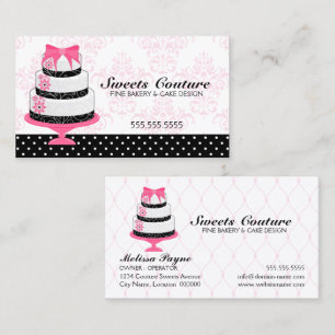 Tarjeta De Visita La costura apelmaza la panadería