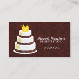 Tarjeta De Visita La costura apelmaza personalizado de la panadería