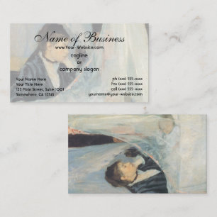 Tarjeta De Visita La Cuna de Berthe Morisot