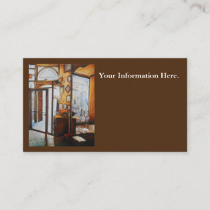 Tarjeta De Visita La curiosidad es la herramienta de los sabios