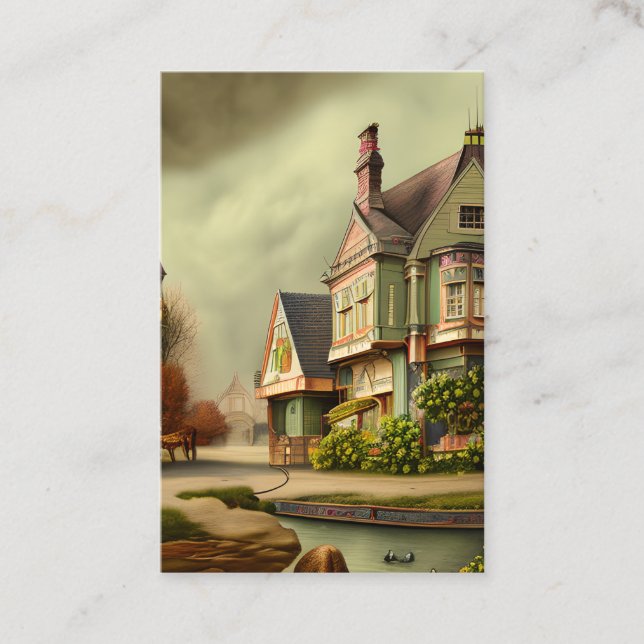 Tarjeta De Visita La era victoriana, que se extendió de 1837 a 1901 (Anverso)