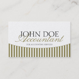 Tarjeta De Visita La escritura del impuesto Accountant/CPA raya el