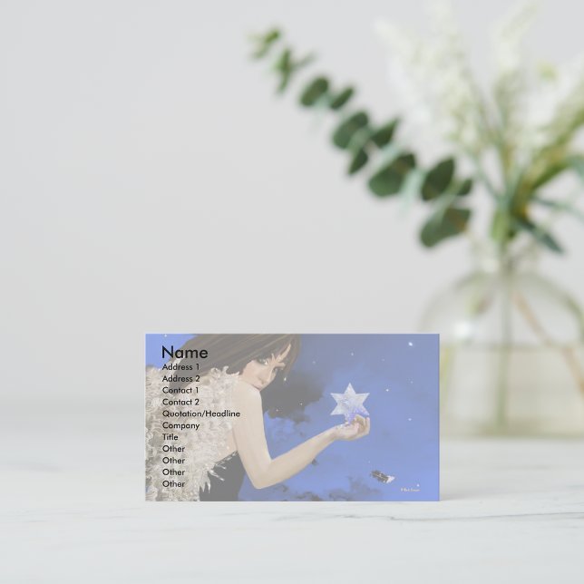 Tarjeta De Visita ¡La Estrella Azul! (Subido por el creador)