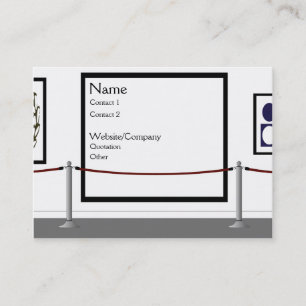 Tarjeta De Visita La galería