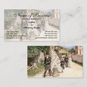 Tarjeta De Visita La Marcha Nupcial de Theodore Robinson