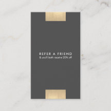 La moda moderna elegante del oro de KraftPrint