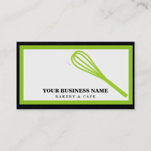 Tarjeta De Visita La moderna panadería Whisk