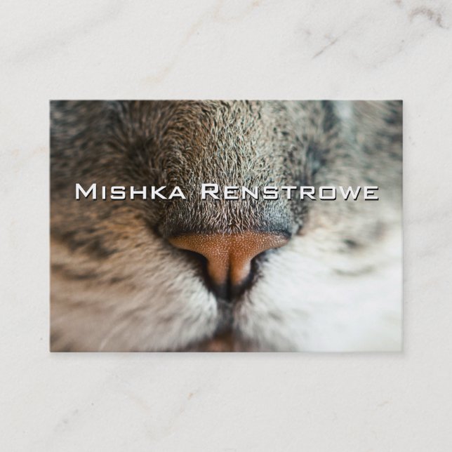 Tarjeta De Visita La nariz sabe (Anverso)