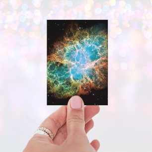 Tarjeta De Visita La Nebulosa del Cangrejo