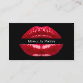 Tarjeta De Visita La nueva moda de un artista de maquillaje