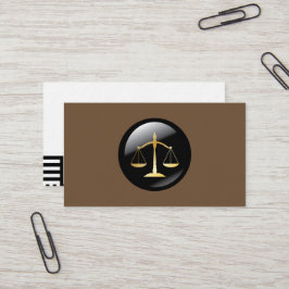 Tarjeta De Visita La Oficina De Justicia Personaliza El Destino Del 