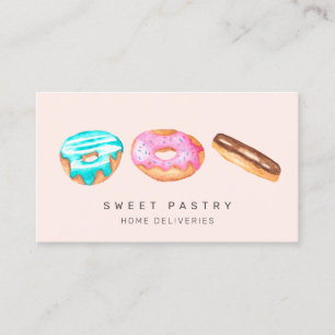 Tarjeta De Visita La panadería acuática moderna no se entrega