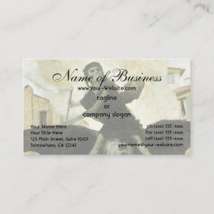 Tarjeta De Visita La Peste de Arnold Böcklin