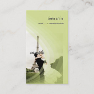 Tarjeta De Visita La plantilla de la foto, añade sus los propios