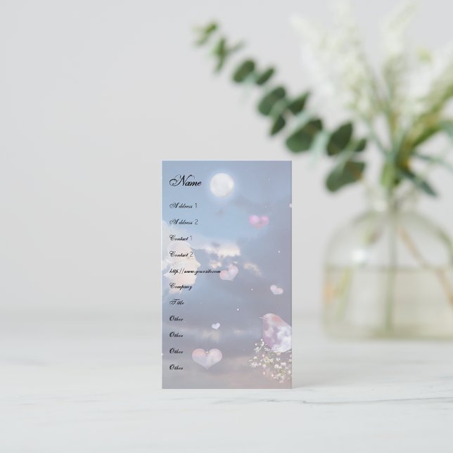 Tarjeta De Visita La plantilla del guardián de la paz (Subido por el creador)