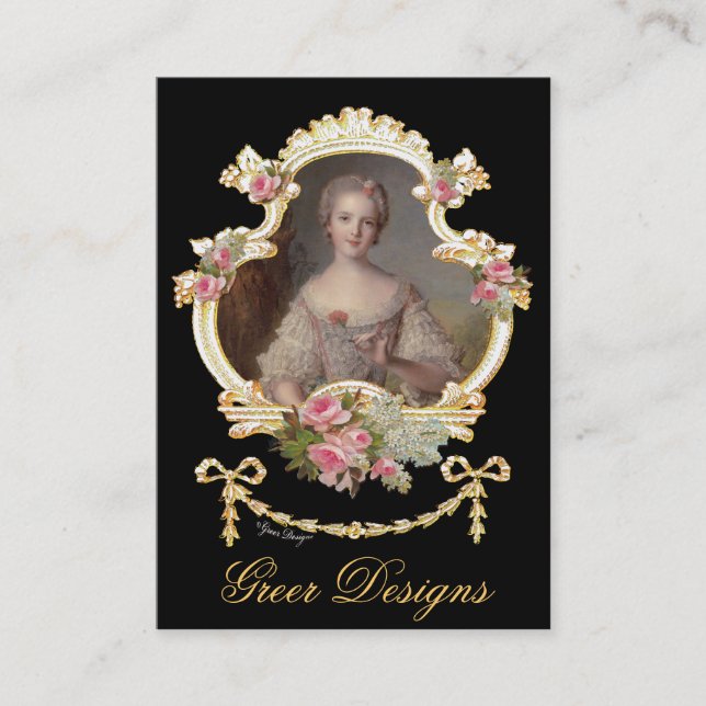 Tarjeta De Visita La princesa Louise Marie de Francia (Anverso)