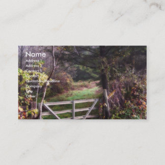Tarjeta De Visita La puerta