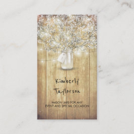 Tarjeta De Visita La secuencia de la respiración de albañil del bebé