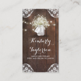 Tarjeta De Visita La secuencia de la respiración de albañil del bebé