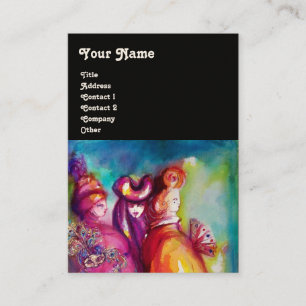 Tarjeta De Visita LA TERCERA MÁSCARA / Diseñador de vestuario ,Art