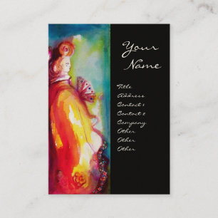 Tarjeta De Visita LA TERCERA MÁSCARA / Diseñador de Vestuario, Artis