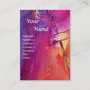 Tarjeta De Visita LA TERCERA MÁSCARA / Diseñador de vestuario ,Artis