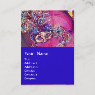 Tarjeta De Visita LA TERCERA MÁSCARA / Diseñador de vestuario ,Artis