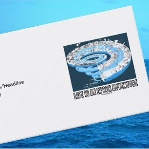 Tarjeta De Visita La Vida Es Una Aventura Epoch (Tiempo Geológico)