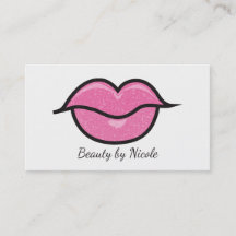 Labios de brillo rosa beso chic maquillaje glamour