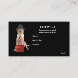 Tarjeta De Visita Laboratorio de Preppie